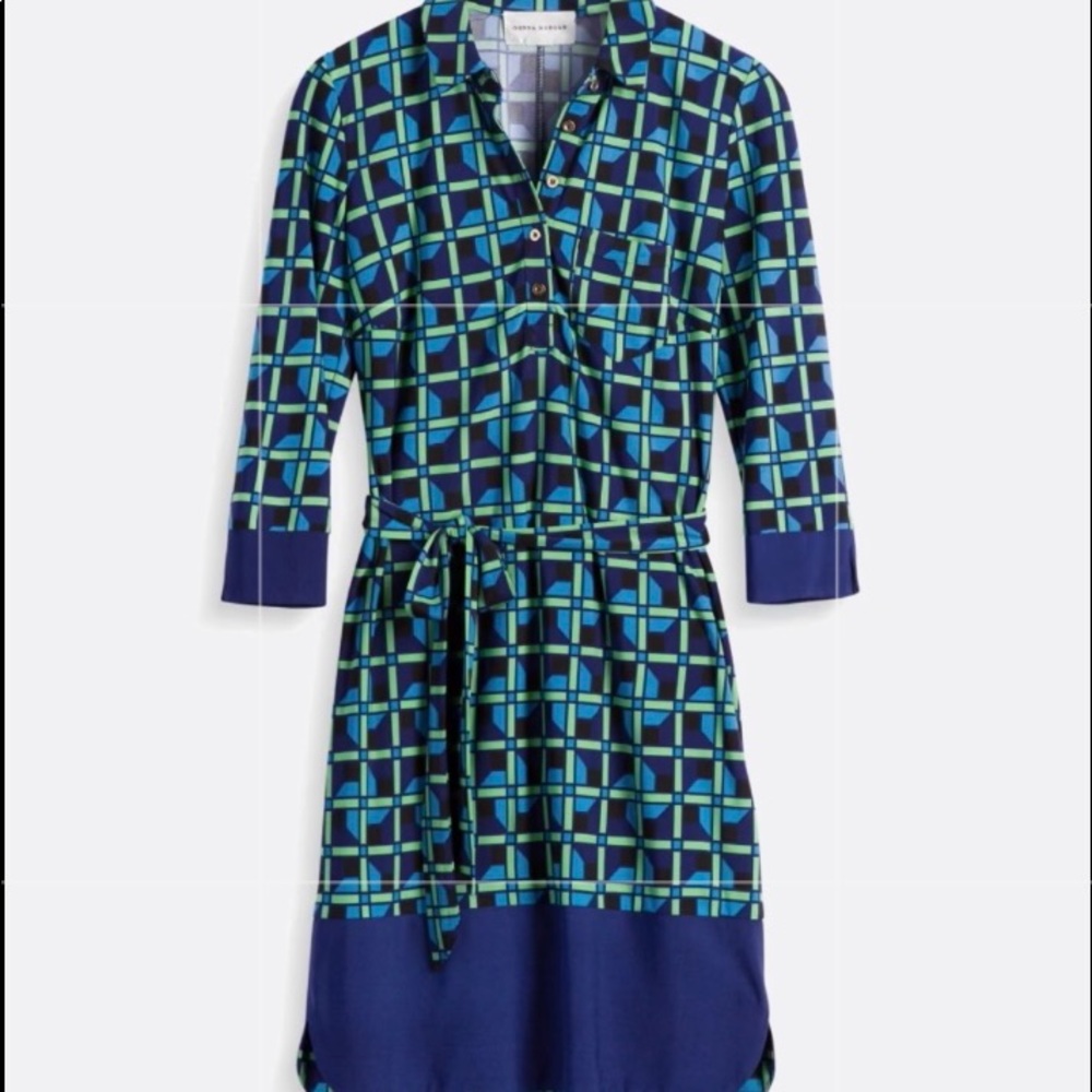 Donna Morgan Marlow Jersey Shirt Dress